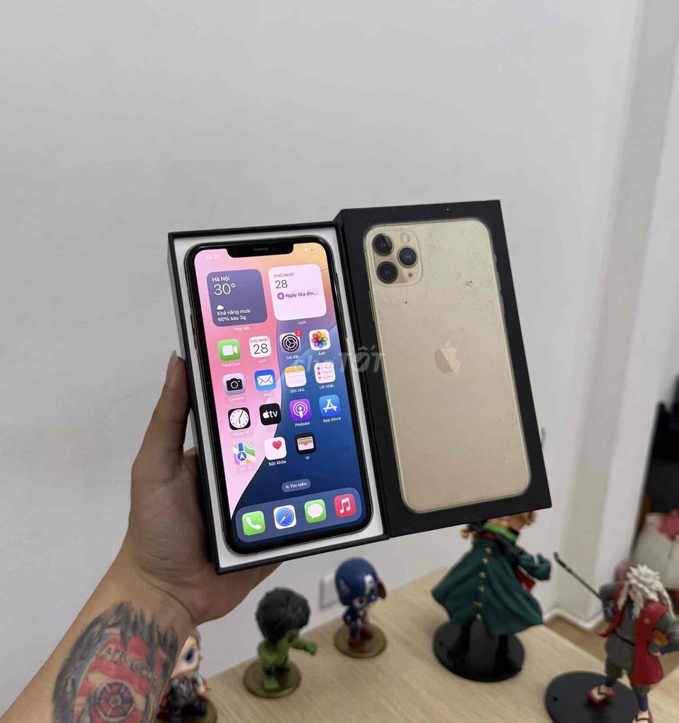 Apple iPhone 11 Pro Max 64GB Vàng Đã sử dụng. Mua bán Điện thoại tại Quận Đống Đa Hà Nội được đăng bởi TP Hanoi Mobile hình 1