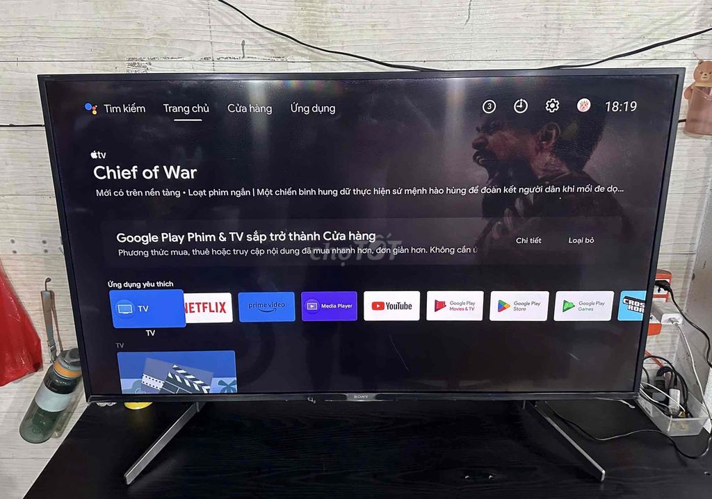 Tivi Sony 55 inch 4K 2020 remote nói. Mua bán Tivi, Âm thanh tại Thành phố Buôn Ma Thuột Đắk Lắk được đăng bởi Thanh Dat Tivi 79 hình 1