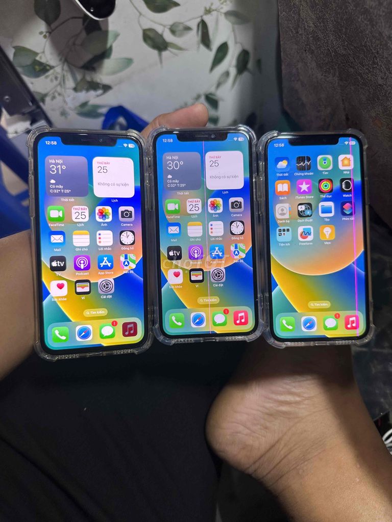 3 con iphone X. Mua bán Điện thoại tại Quận Phú Nhuận Tp Hồ Chí Minh được đăng bởi Tấn hình 1