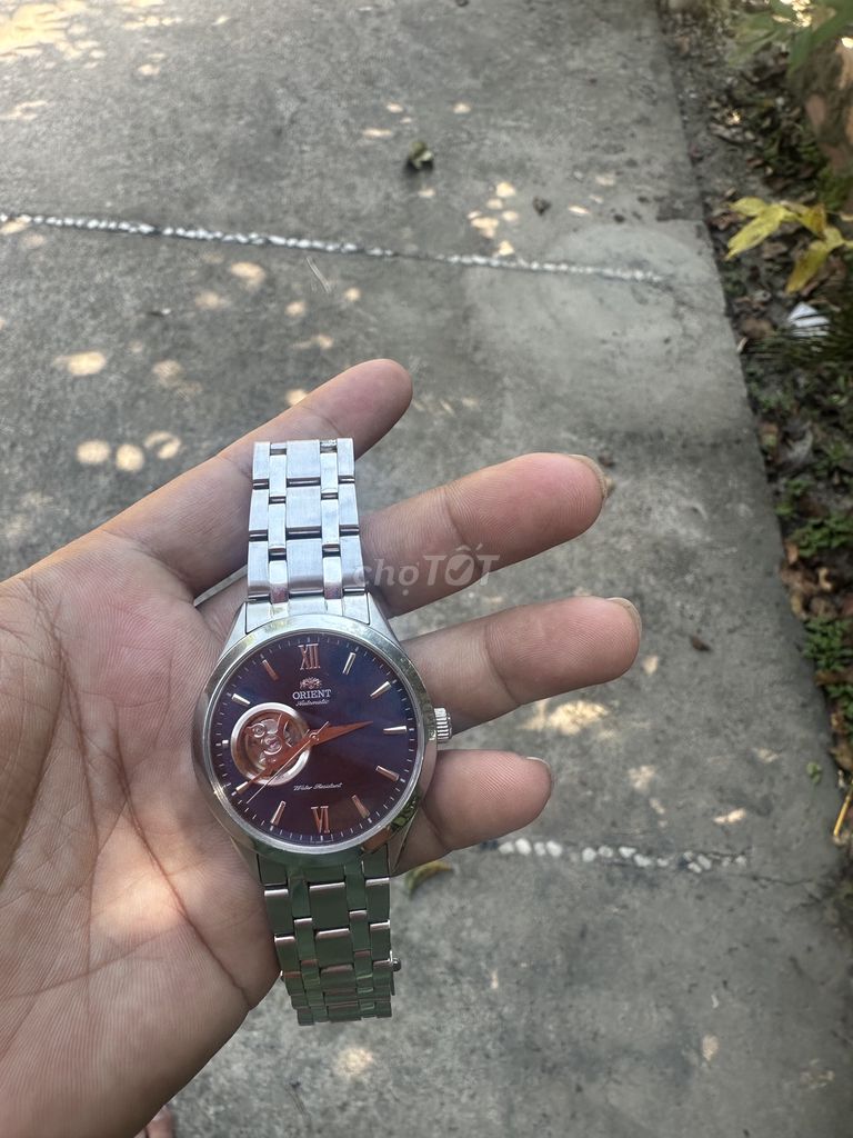 Đồng hồ Orient Nam Kim loại Bạc. Mua bán Đồng hồ tại Thành phố Phan Thiết Bình Thuận được đăng bởi Tin Quôc hình 1