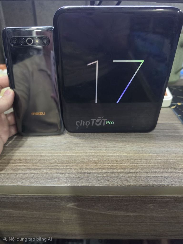 Meizu 17 Pro 8/128GB Đen FULLBOX. Mua bán Điện thoại tại Quận Gò Vấp Tp Hồ Chí Minh được đăng bởi Android Gò Vấp hình 1