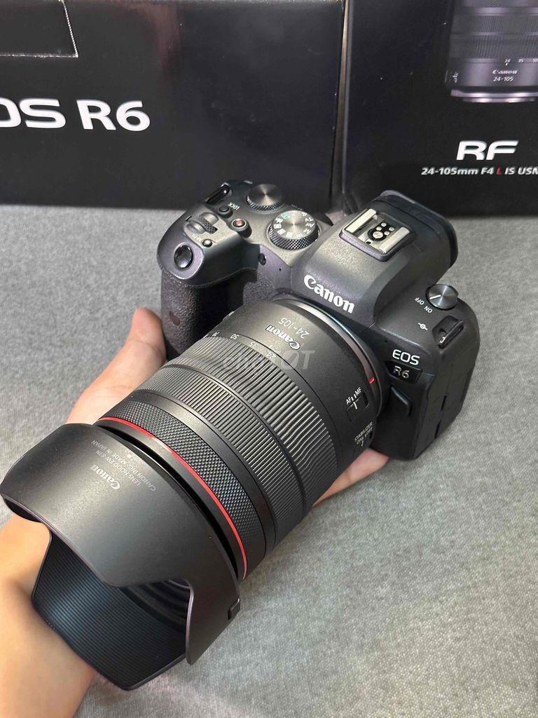 Canon R6 + RF 24-105mm F4L - 5k shot Fullbox 99%. Mua bán Máy ảnh, Máy quay tại Quận Hải Châu Đà Nẵng được đăng bởi Tiến Đạt hình 1