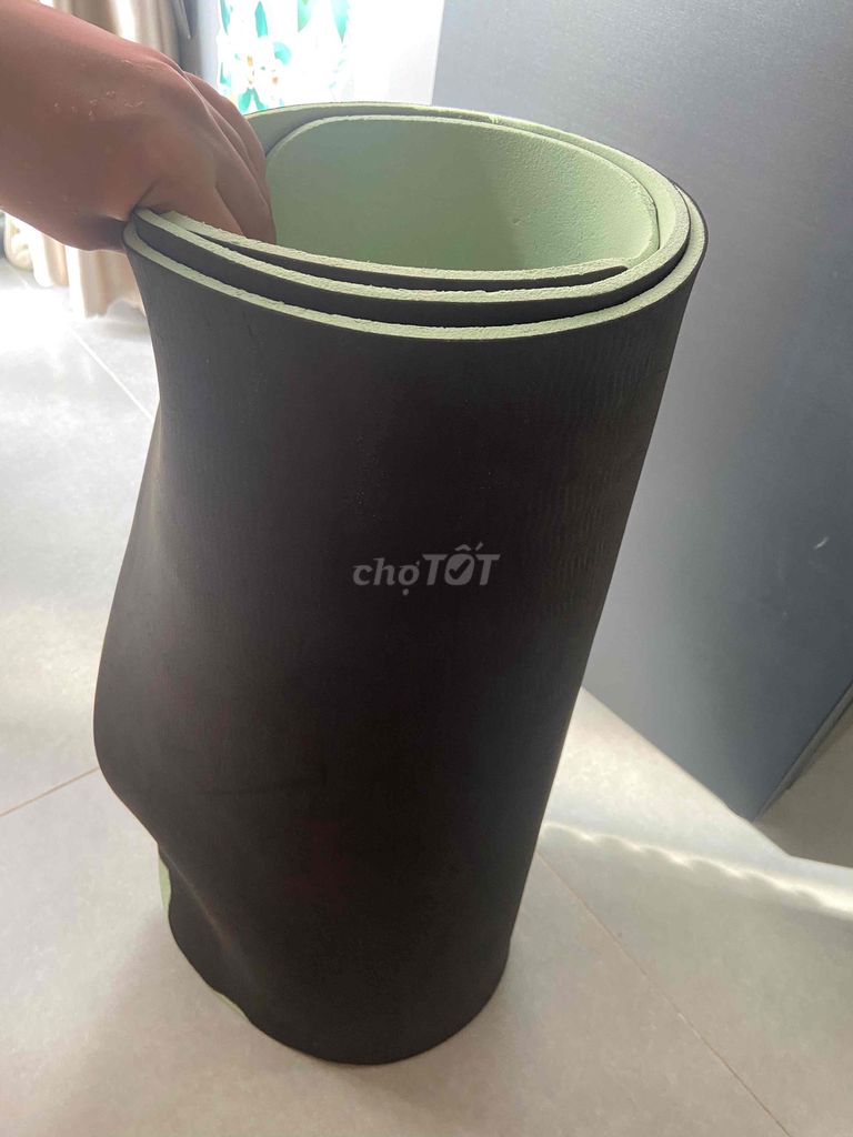 Thảm tập yoga Cao su non chống trơn trượt. Mua bán Đồ thể thao, Dã ngoại tại Quận Tân Bình Tp Hồ Chí Minh được đăng bởi Zưnn Tường hình 1