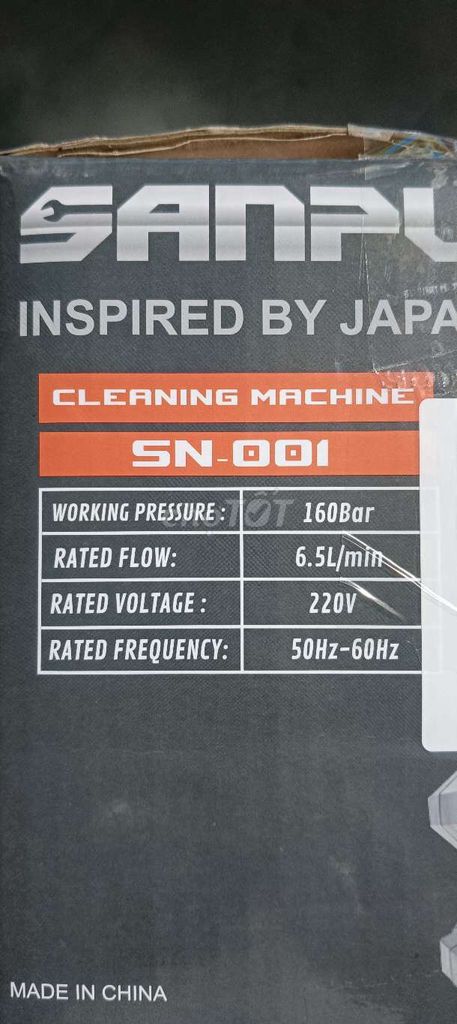 Máy xịt rửa xe SANPU SN-001 Mới. Mua bán Đồ chuyên dụng, Giống nuôi trồng tại Thành phố Dĩ An Bình Dương được đăng bởi Nhàn hình 1