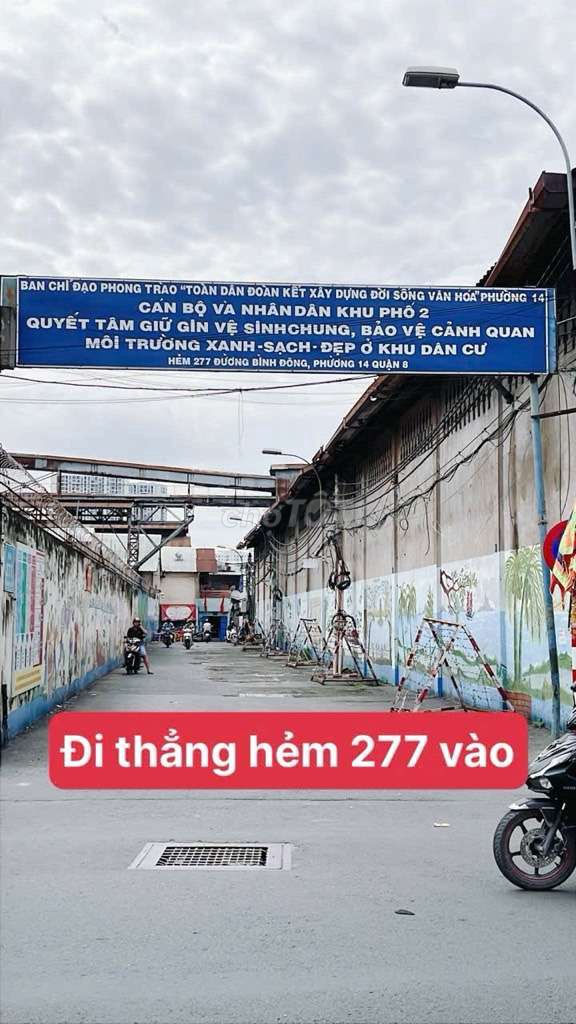 45m2, Bến Bình Đông, nở hậu 5.5m. Không quy hoạch, Chỉ nhỉnh 3T Đường Hoài Thanh, Phường 15, Quận 8, Tp Hồ Chí Minh Quận 8 Tp Hồ Chí Minh