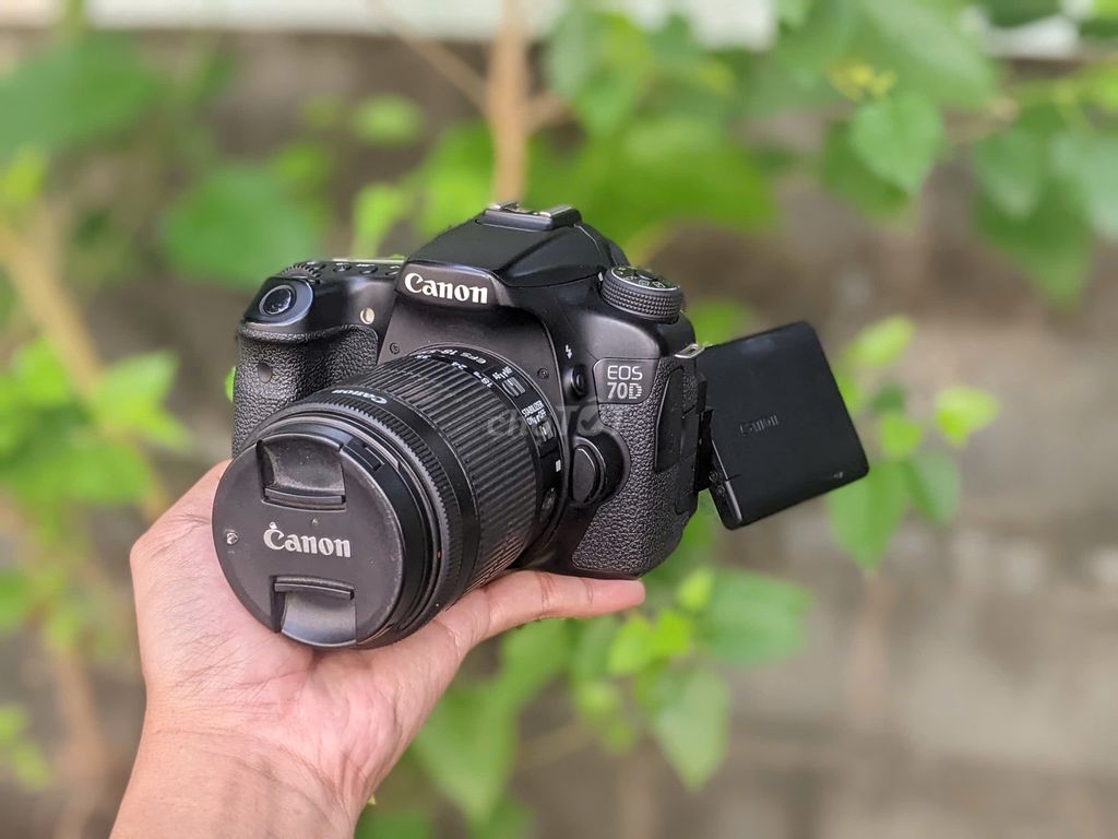 [Máy ảnh KTS] Canon 70D ống kính 18-55mm . Mua bán Máy ảnh, Máy quay tại Quận 6 Tp Hồ Chí Minh được đăng bởi may anh KTS hình 1