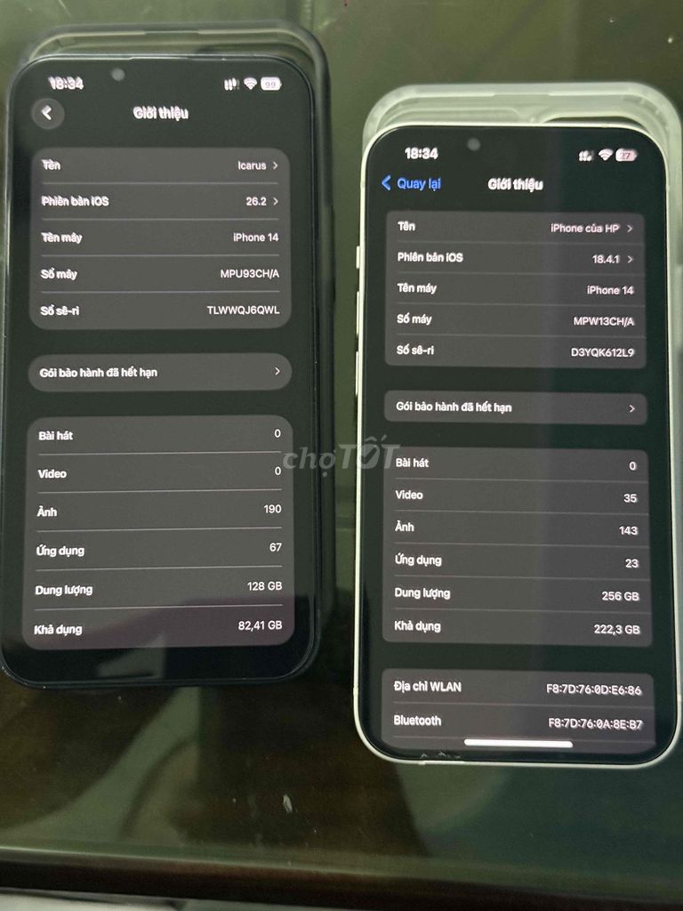 Apple iPhone 14 128GB Đen 96-97%. Mua bán Điện thoại tại Quận Lê Chân Hải Phòng được đăng bởi Thái Châu Hoàng hình 1
