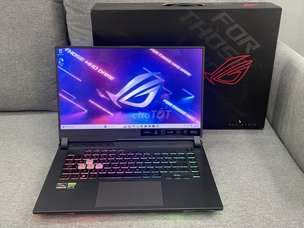 Asus Rogstrix G513RC R7 6800H 16gb 3050 Fullbox