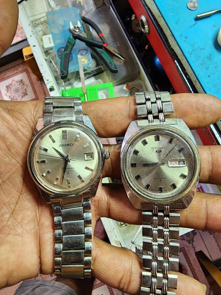 Đồng hồ Seiko Nam Thép không gỉ Bạc. Mua bán Đồng hồ tại Huyện Đất Đỏ Bà Rịa - Vũng Tàu được đăng bởi Nguyễn duy học hình 1