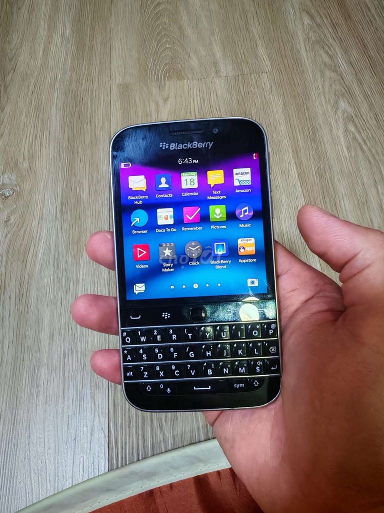 BlackBerry Q20 Đen Mất nắp lưng. Mua bán Điện thoại tại Huyện Xuyên Mộc Bà Rịa - Vũng Tàu được đăng bởi Mr Bee hình 1