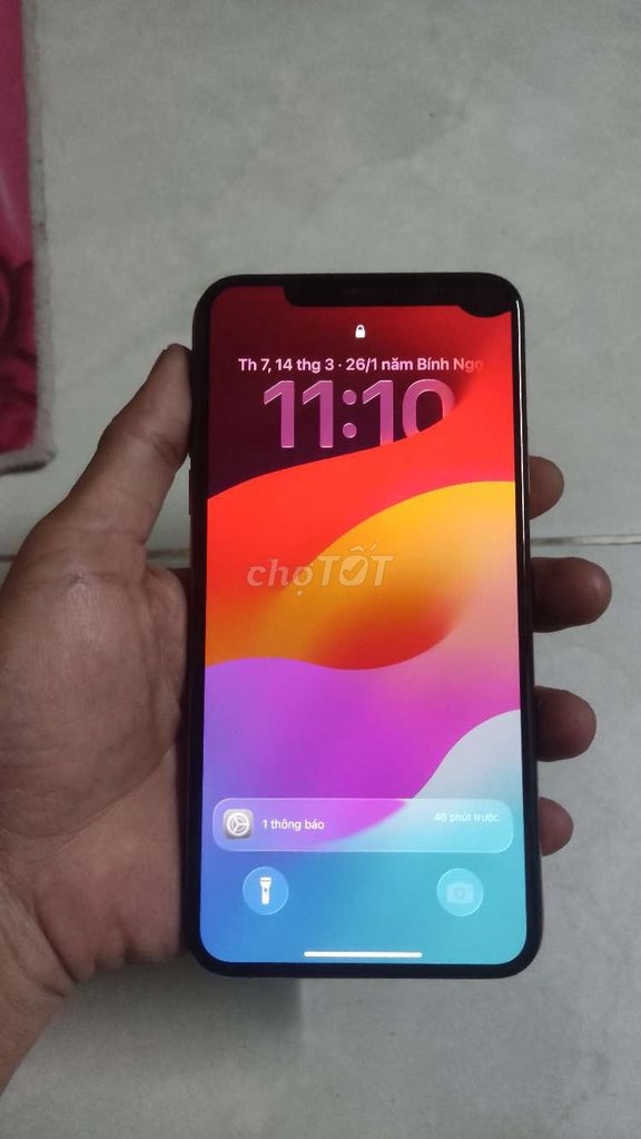 Apple iPhone 11 Pro Max Vàng Hỏng pin. Mua bán Điện thoại tại Quận 10 Tp Hồ Chí Minh được đăng bởi Liêu Chiến hình 1