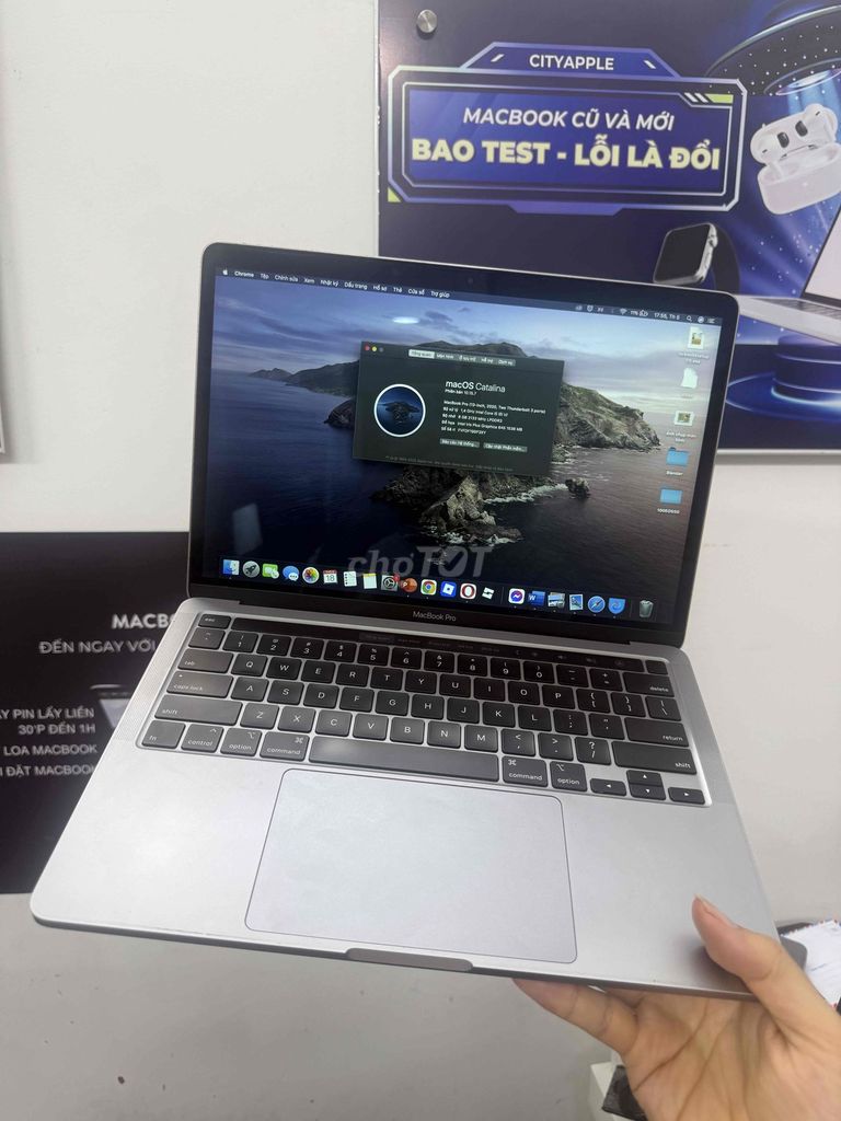 💻 MACBOOK PRO 2020 I5/8/256 GRAY | ĐẸP LONG LANH |. Mua bán Laptop tại Quận Đống Đa Hà Nội được đăng bởi CITYAPPLE hình 1