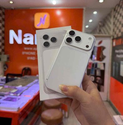 17pro 512gb trắng qtế mỹ pin100 bht6/2027 fullbox