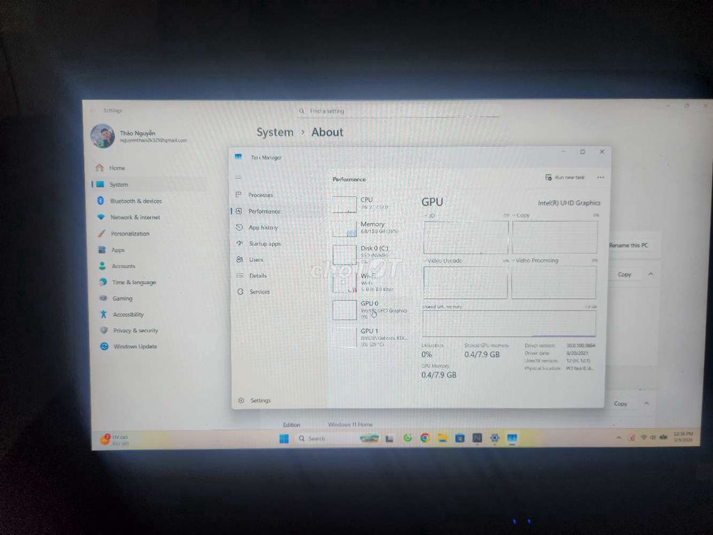 Acer Nitro 5 Intel Đen. Mua bán Laptop tại Quận Bình Thạnh Tp Hồ Chí Minh được đăng bởi Nguyễn Thảo hình 1