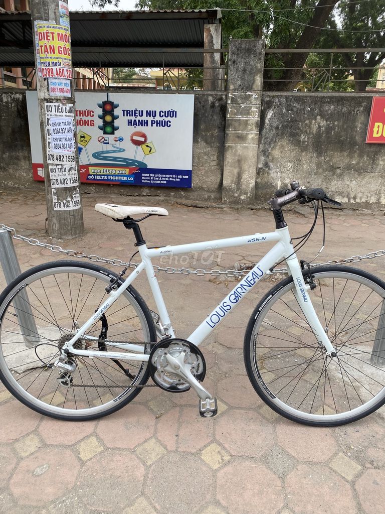 Xe Louis Garneau RSR IV (màu trắng)