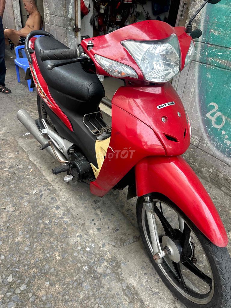 Honda Wave A 2007 Красный китайский колесный привод