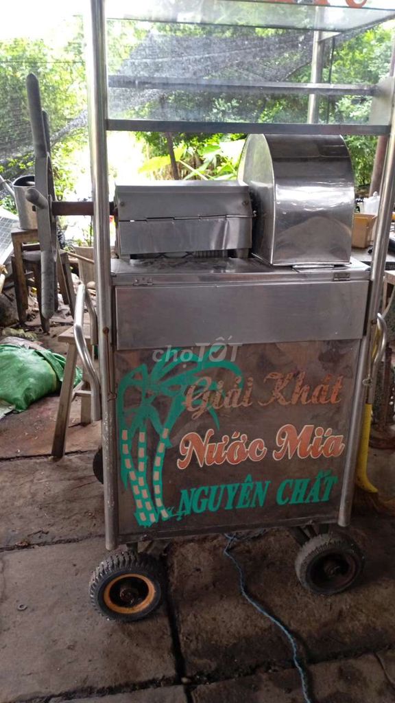 Xe nước mía Inox Bạc. Mua bán Đồ chuyên dụng, Giống nuôi trồng tại Huyện Chợ Gạo Tiền Giang được đăng bởi Thanh Dung Vo hình 1