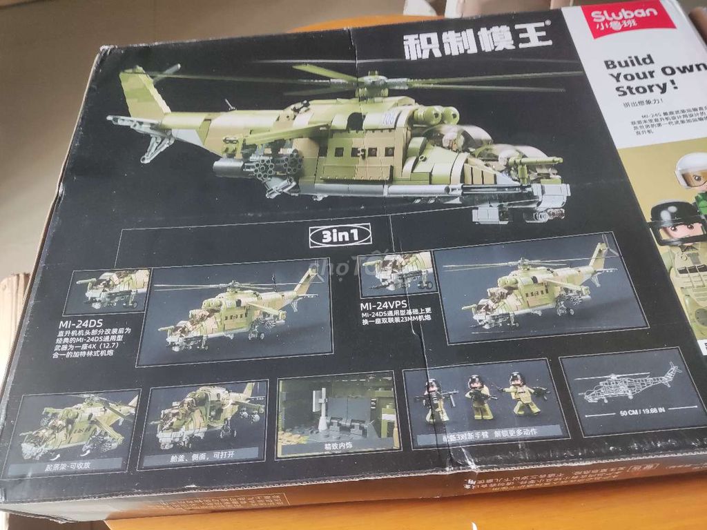 Đồ chơi Non Lego thiết bị quân sự mới