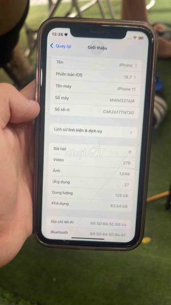 Apple iPhone 11 128GB Đỏ. Mua bán Điện thoại tại Quận 11 Tp Hồ Chí Minh được đăng bởi lyhanphong hình 1