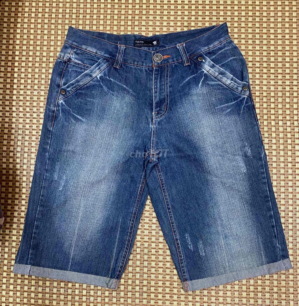 Quần short jean nam Cotton size 33. Mua bán Quần áo tại Quận Thanh Xuân Hà Nội được đăng bởi Chú Phúc hình 1