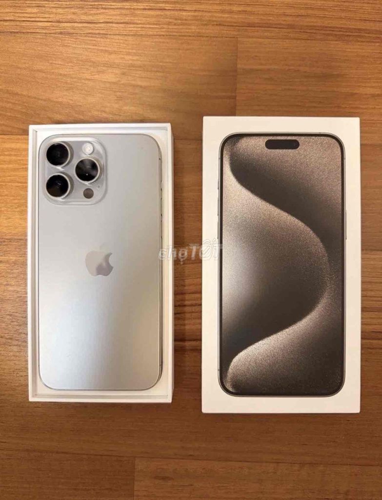 iPhone 15 Pro Max 256GB Bạc. Mua bán Điện thoại tại Huyện Bình Chánh Tp Hồ Chí Minh được đăng bởi Đỗ Cao Trí hình 1