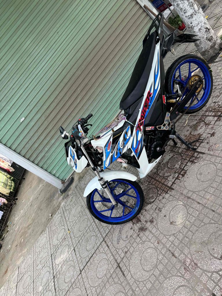 Suzuki Raider Fi 2020 Trắng xanh. Mua bán Xe máy tại Thành phố Thuận An Bình Dương được đăng bởi Ngân hình 2