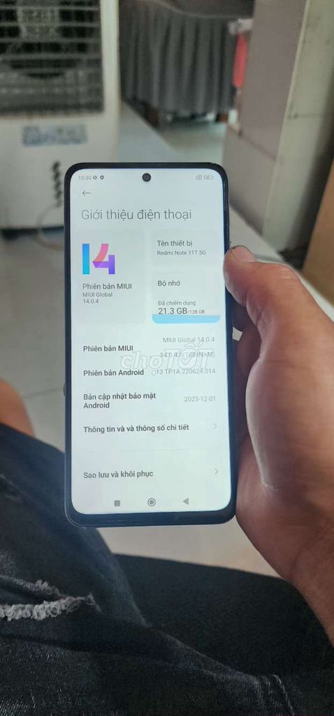 Xiaomi Redmi Note 11T 5G 128GB Trắng. Mua bán Điện thoại tại Huyện Krông Pắc Đắk Lắk được đăng bởi phạm long hình 1