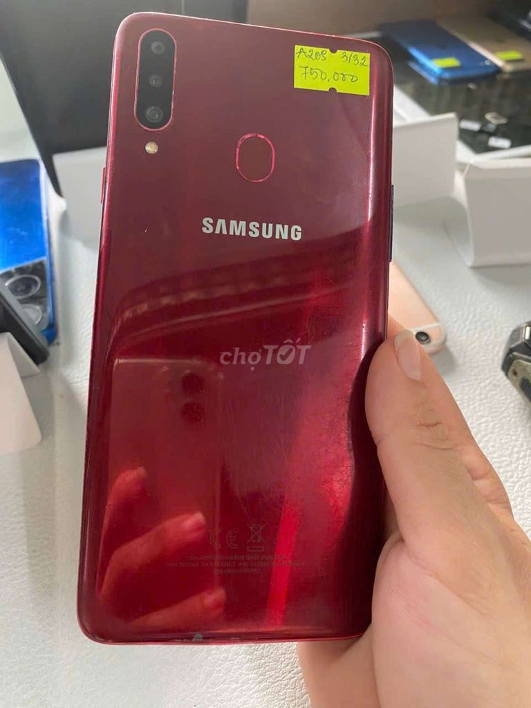 Samsung A20s 3GB/32GB Đỏ. Mua bán Điện thoại tại Thành phố Vĩnh Long Vĩnh Long được đăng bởi Thanh Tien hình 1