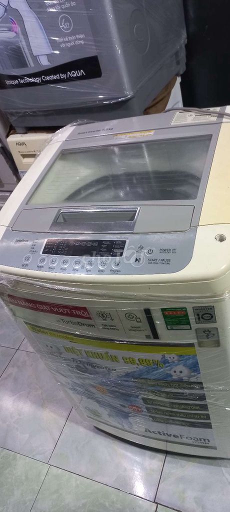 Máy giặt LG Smart Inverter 8.5kg cửa trên Trắng. Mua bán Máy giặt tại Thành phố Trà Vinh Trà Vinh được đăng bởi ĐIỆN GIA DỤNG GIÁ RẺ hình 1
