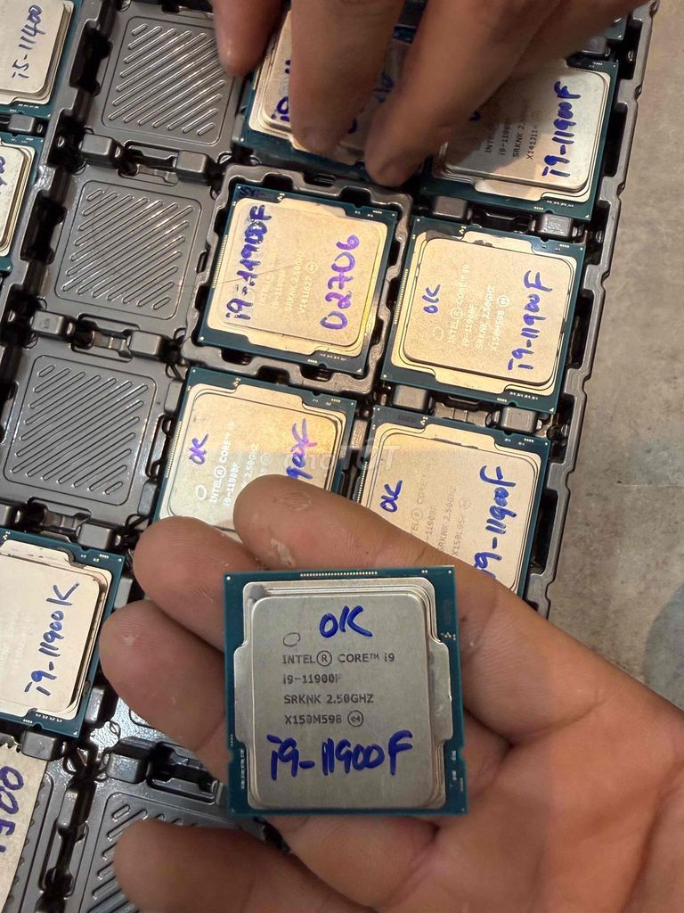 CPU Intel Core i9-11900F 2.50GHz. Mua bán Linh kiện (RAM, Card...) tại Quận Tân Bình Tp Hồ Chí Minh được đăng bởi Nguyễn Hoàng Nhã  hình 1