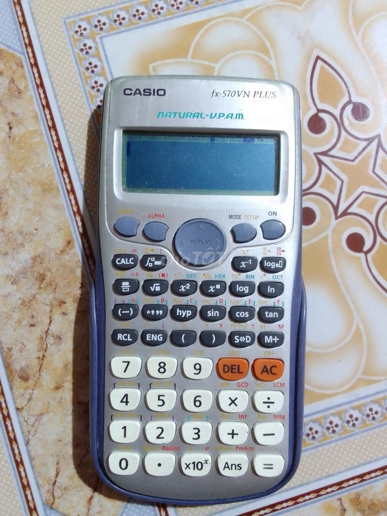 Máy tính khoa học Casio fx-570VN PLUS Xám. Mua bán Đồ dùng văn phòng tại Thành phố Vĩnh Yên Vĩnh Phúc được đăng bởi nguyễn văn khánh hình 1
