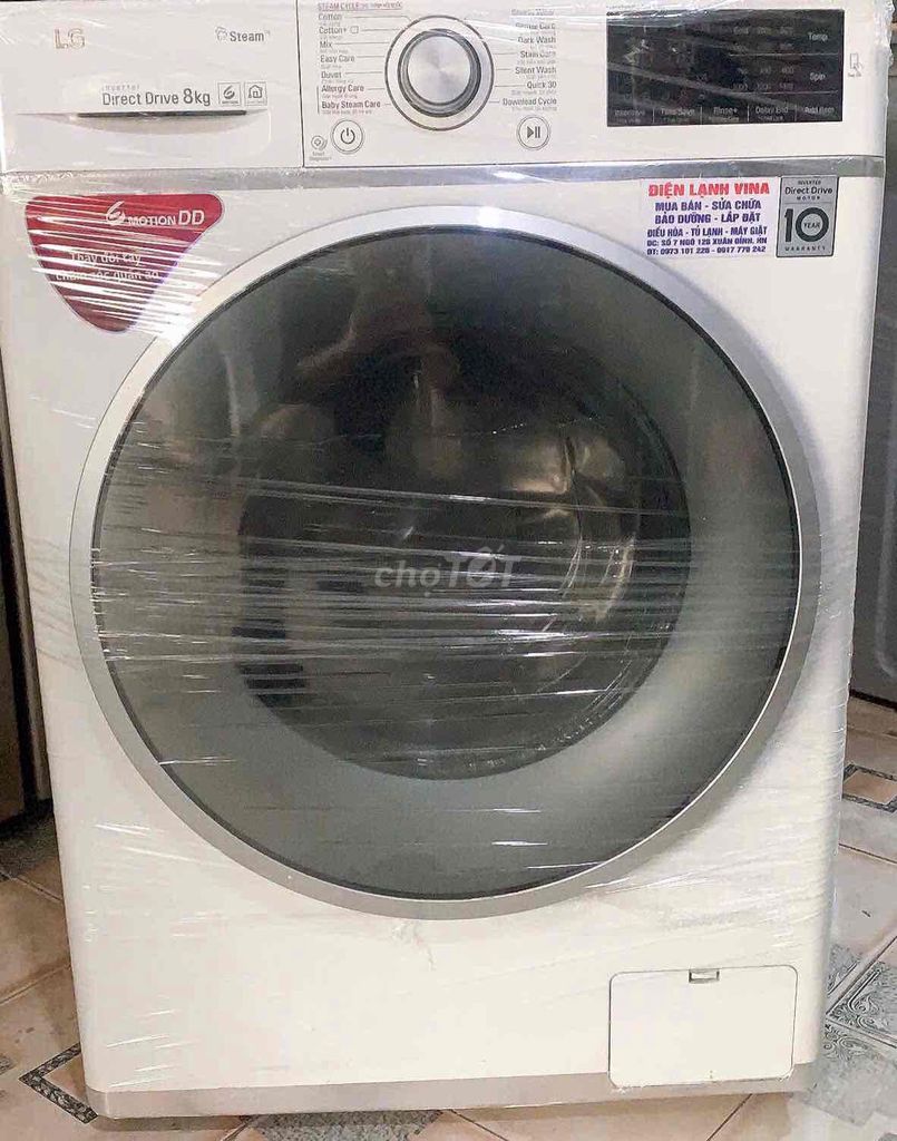 MÁY GIẶT LG 8KG INVERTER BẢO HÀNH 3 THÁNG. Mua bán Máy giặt tại Quận Bắc Từ Liêm Hà Nội được đăng bởi ĐIỆN LẠNH ViNa hình 1