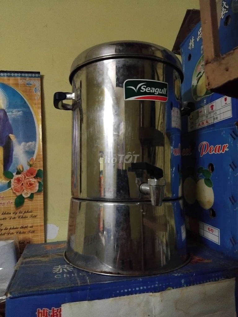 Bình đựng nước Seagull Inox Bạc. Mua bán Dụng cụ nhà bếp tại Quận Phú Nhuận Tp Hồ Chí Minh được đăng bởi phung phi oanh hình 1