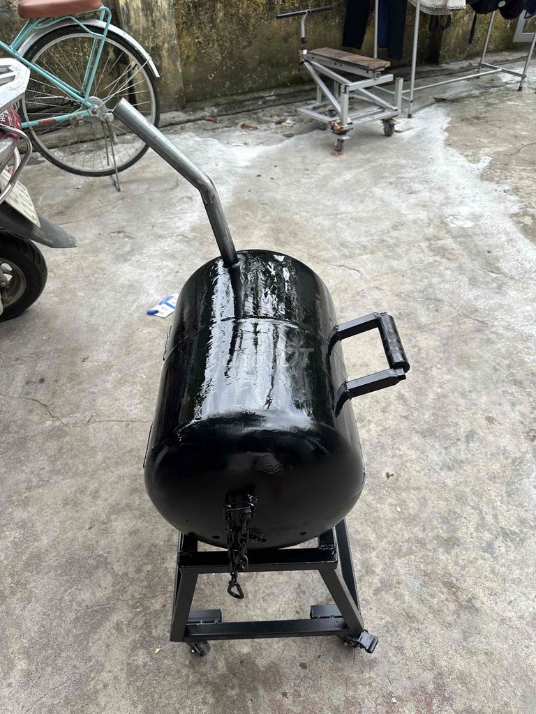 Lò nướng BBQ Kim loại Đen. Mua bán Bếp, lò, đồ điện nhà bếp tại Huyện Hòa Vang Đà Nẵng được đăng bởi Phạm Viết Chiến hình 1