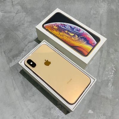 Iphone Xsm màu Gold 256gb mới dùng 5 tháng Fullbox