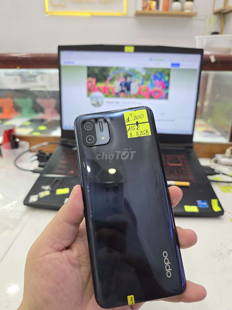 Oppo A16K 3GB/32GB . Mua bán Điện thoại tại Thành phố Long Xuyên An Giang được đăng bởi Facebook Cầm Đồ Thúy Vân hình 1