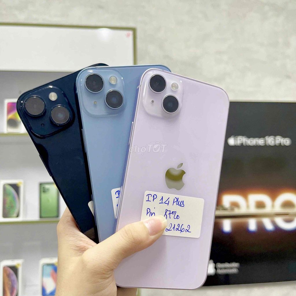 IPHONE 14 PLUS QUỐC TẾ ZIN ĐẸP 99 - GÓP ĐẬU 100%