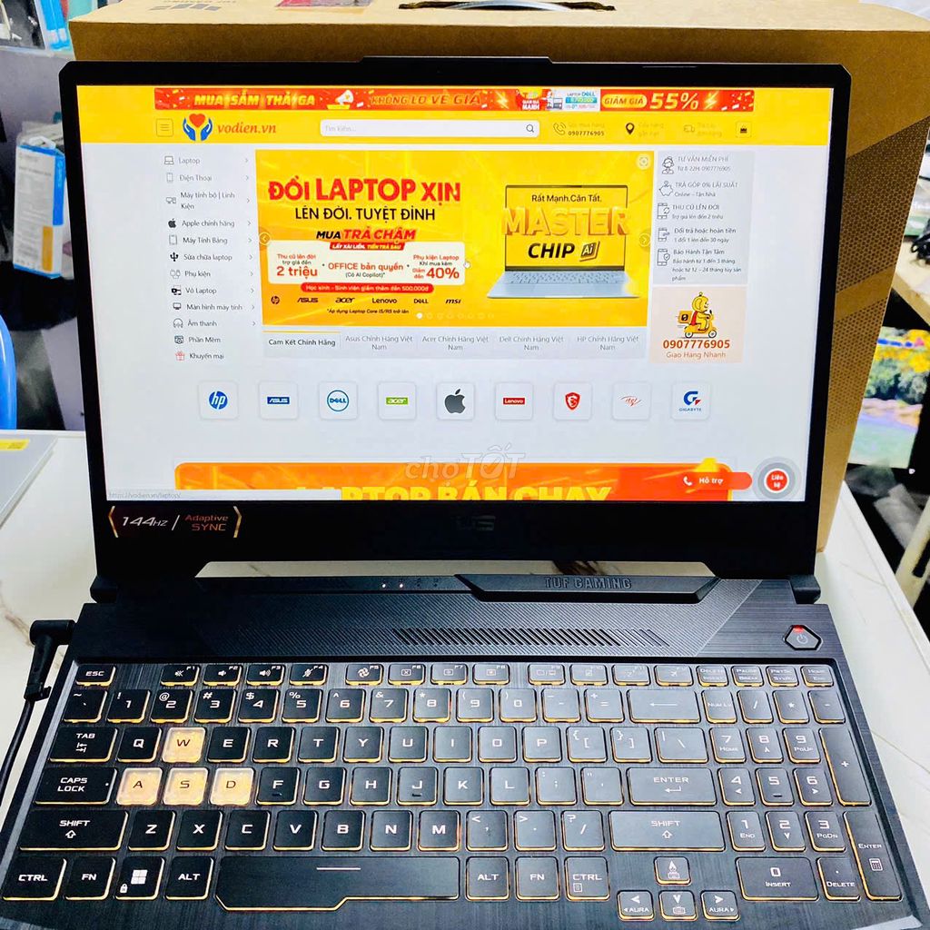 Asus TUFGaming A15 FA506N R7-7445HS 16/512 RTX3050. Mua bán Laptop tại Quận Ninh Kiều Cần Thơ được đăng bởi Võ Diện hình 1