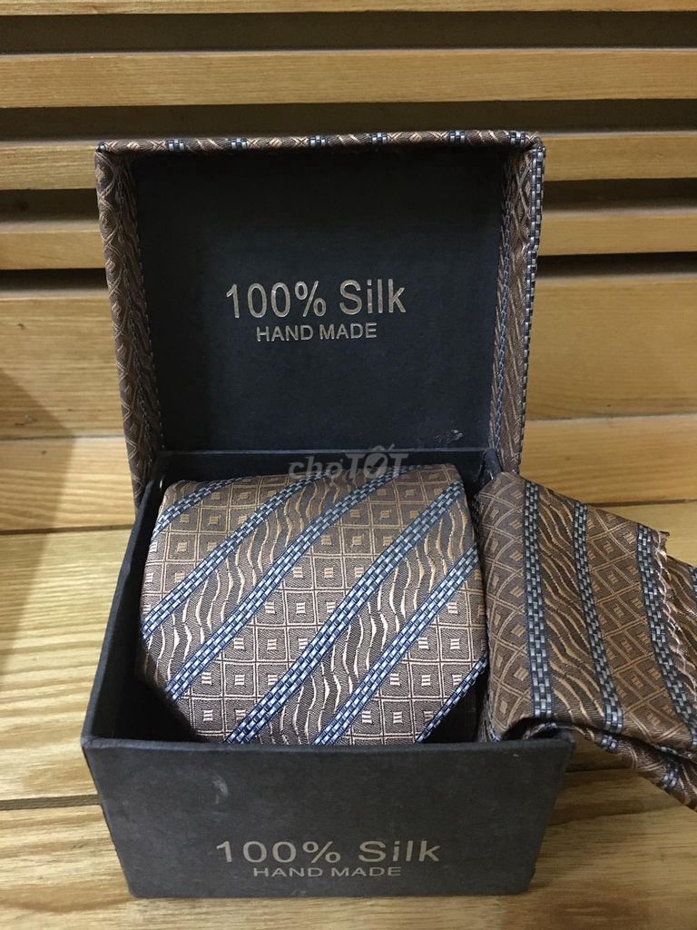 Cà vạt TQ Vietnam, 100% silk, Made in Vietnam