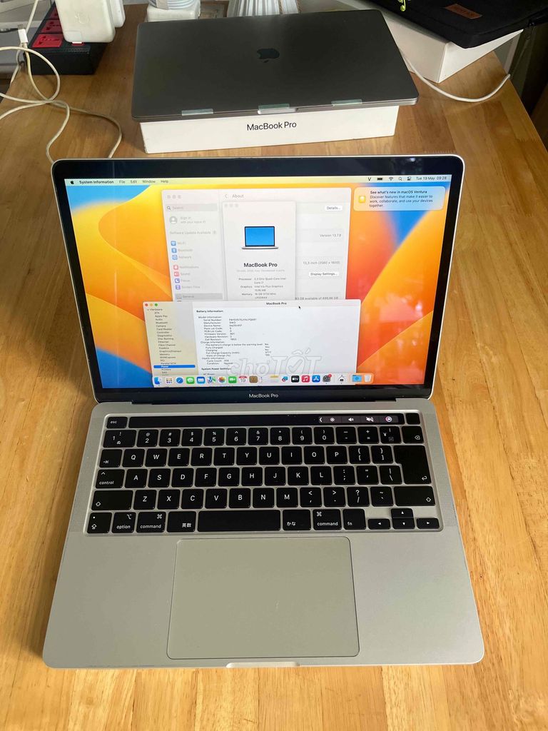 MacBook Pro 2020 i7 Ram 16GB Ssd 512GB. Mua bán Laptop tại Quận Sơn Trà Đà Nẵng được đăng bởi BƠ BƯ Macbook Cũ hình 1