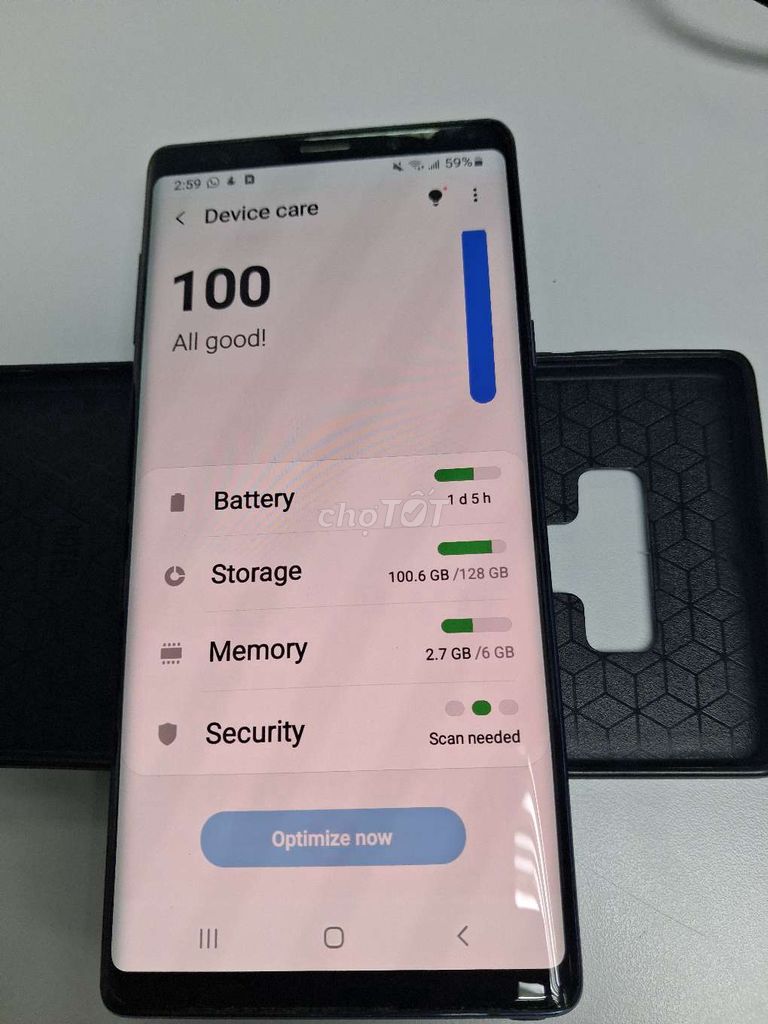 Samsung Note 9 128GB Đen. Mua bán Điện thoại tại Quận 1 Tp Hồ Chí Minh được đăng bởi Lam hình 1