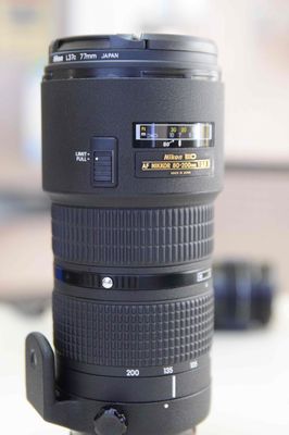 Lens nikon 80-200 III f2.8 đẹp hoàn hảo