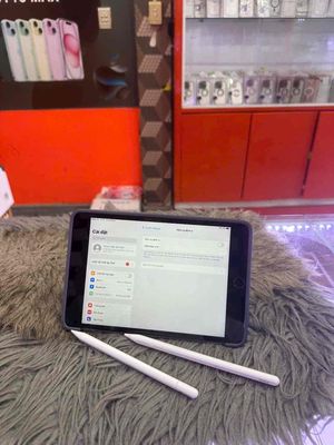ipad mini 4 gray 128gb +4g zin nguyên khối