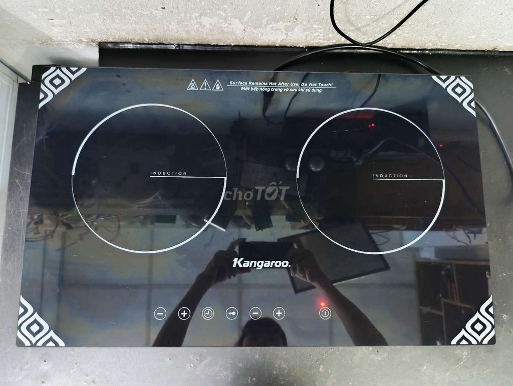 Bếp từ đôi Kangaroo KG498N. Mua bán Bếp, lò, đồ điện nhà bếp tại Quận 7 Tp Hồ Chí Minh được đăng bởi Trần Đăng Giang hình 1