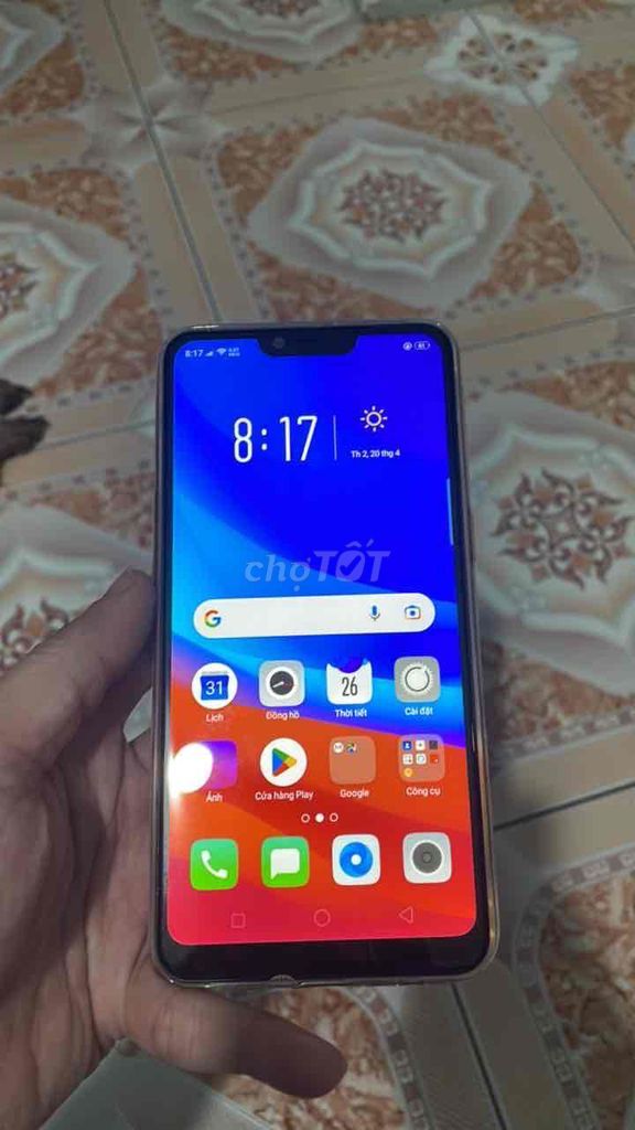 OPPO A3s 16GB Đỏ. Mua bán Điện thoại tại Thành phố Biên Hòa Đồng Nai được đăng bởi linh kt hình 1