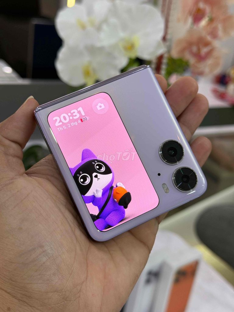 OPPO Find N2 Flip 256GB Tím. Mua bán Điện thoại tại Thành phố Cà Mau Cà Mau được đăng bởi Thanh phong  hình 1