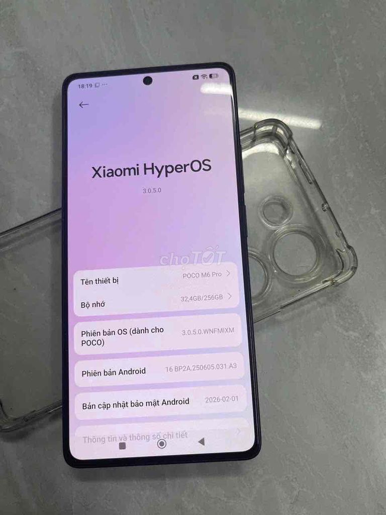 Xiaomi POCO M6 Pro 8GB/256GB Việt Nam zin đẹp. Mua bán Điện thoại tại Quận 8 Tp Hồ Chí Minh được đăng bởi Thanh Tâm Mobile hình 1