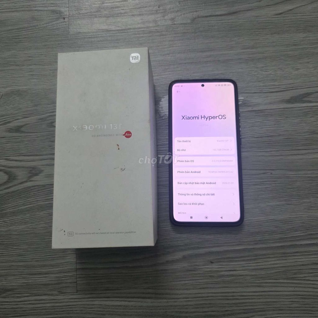 Xiaomi 13T 256GB Đen. Mua bán Điện thoại tại Quận Sơn Trà Đà Nẵng được đăng bởi Phan Thị Hương hình 1