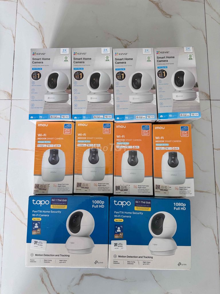 Camera IP tapo - imou - ezviz. Mua bán Máy ảnh, Máy quay tại Thành phố Vĩnh Long Vĩnh Long được đăng bởi ezviz Shop hình 1
