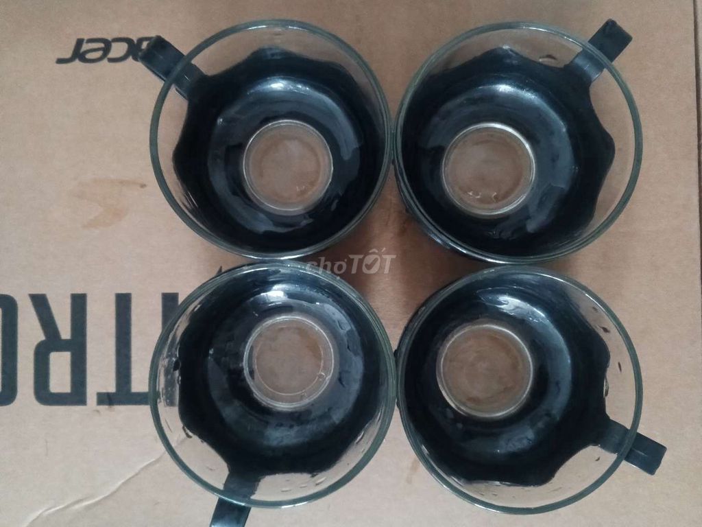 4 Cốc thủy tinh . Mua bán Dụng cụ nhà bếp tại Quận Hoàng Mai Hà Nội được đăng bởi Dương hình 1